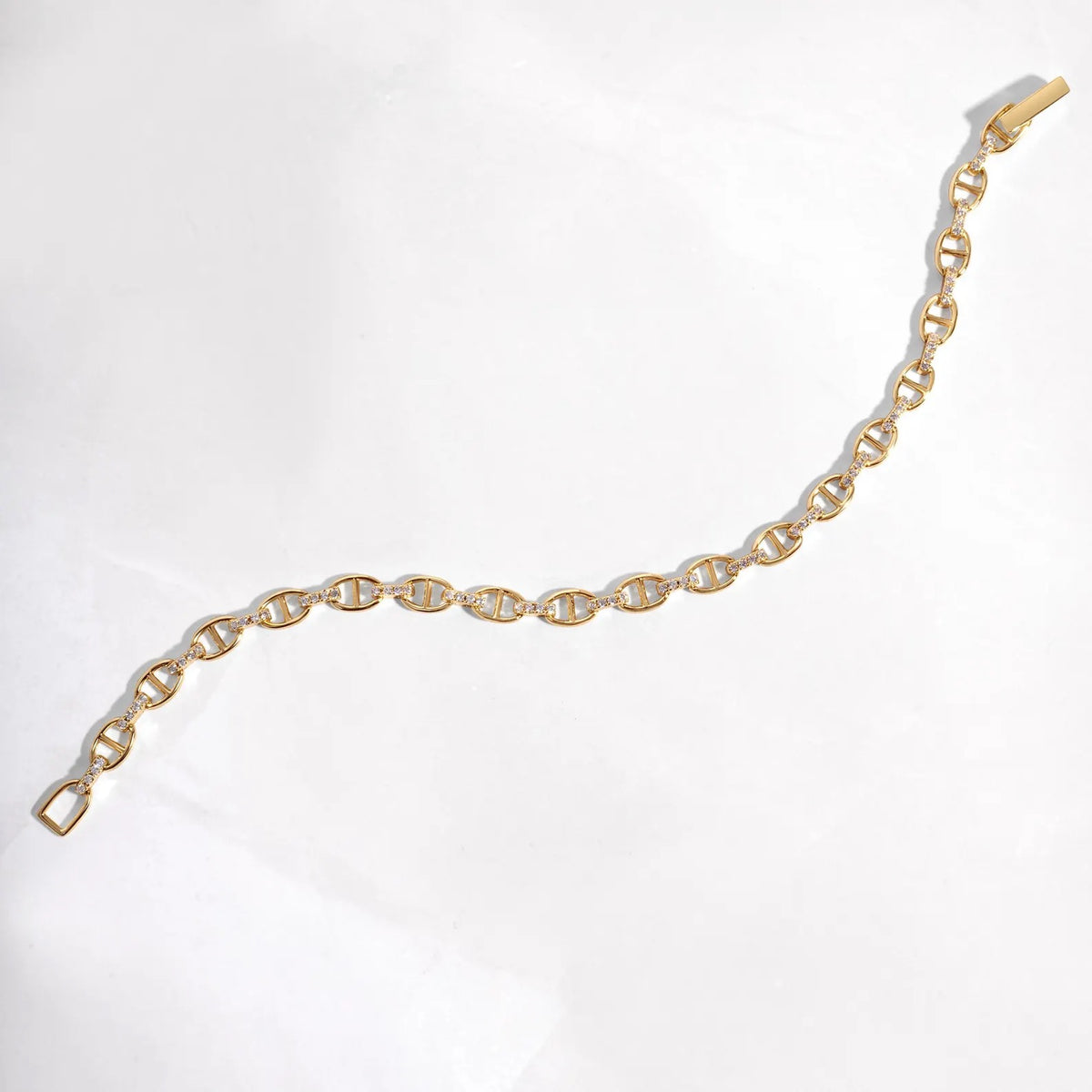 Handmade Chain Bracelet , Minimalist Bracelet, Dainty Bracelet, Gift for Her, Gold Bracelet, Sterling Silver
