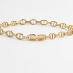Handmade Chain Bracelet , Minimalist Bracelet, Dainty Bracelet, Gift for Her, Gold Bracelet, Sterling Silver