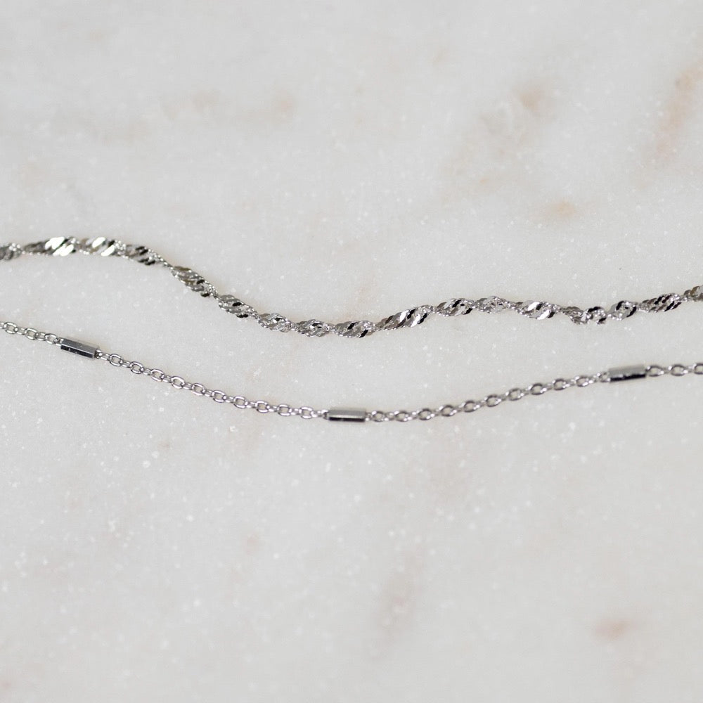 Two Delicate Bracelets Set, Dainty Bracelet Set, Two Minimalist Bracelets, Delicate Bracelet, Gift for her, Gold