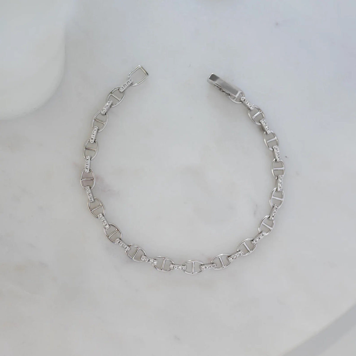Handmade Chain Bracelet , Minimalist Bracelet, Dainty Bracelet, Gift for Her, Gold Bracelet, Sterling Silver